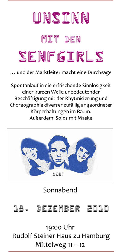 die Senfgirls spielen auf!